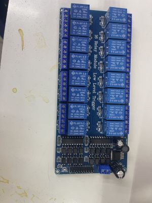 4D-23
MÃ³dulo de 16 relays 5vdc 12vdc
