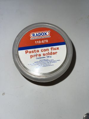 4D-25
Flux pasta para soldar marca RADOX , de 100 gramos 
