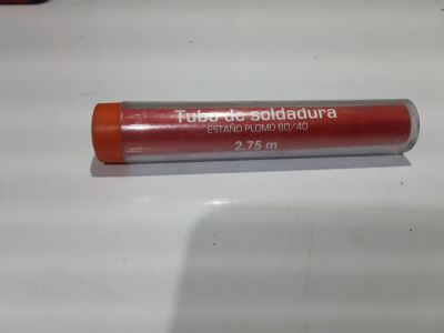 4D-25
TUBO SOLDAURA ESTANO PLOMO 60/40
