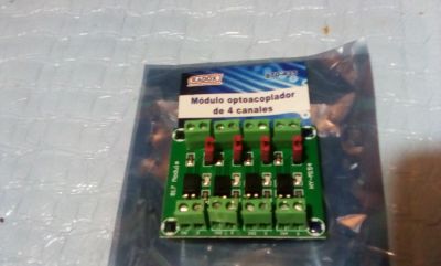 6A-17
MÃ³dulo Opocoplador 4 Canales
