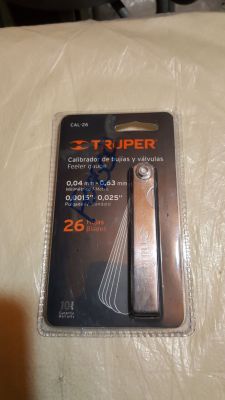 5E-09
Calibrador de bujias y valvulas
